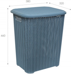 Корзина для белья «Вязь» - Фото 1