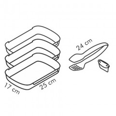 Набор посуды для тройного кляра «Presto» - Фото 3