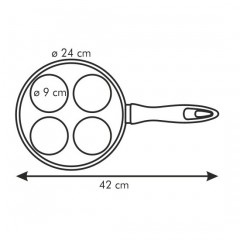 Сковорода с углублениями «Presto» - Фото 1