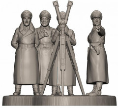 Модель сборная «Немецкий штаб в зимней форме» - Фото 2