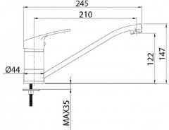 Смеситель для мойки - Фото 1