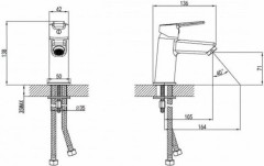 Смеситель для умывальника - Фото 1
