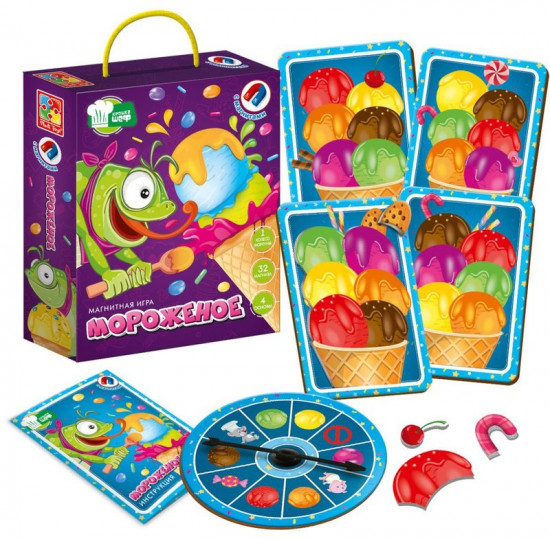 Игра магнитная «Мороженое»