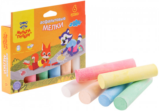 Мелки цветные