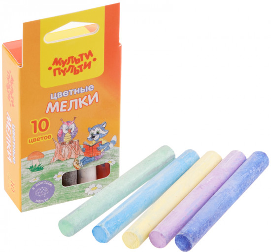 Мелки цветные