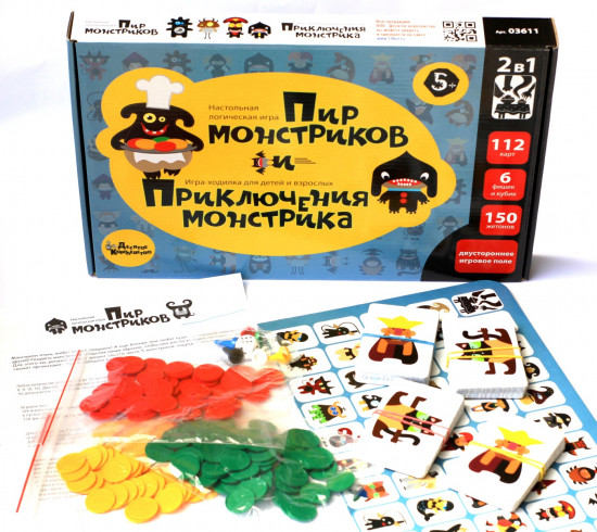 Игра настольная 2 в 1
