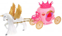 Карета с куклой «Волшебная сказка» - Фото 2