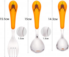 Набор столовых приборов для детей «Олень» - Фото 1