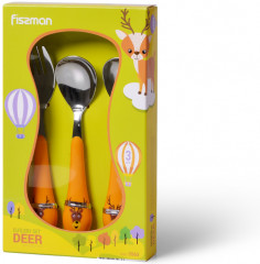 Набор столовых приборов для детей «Олень» - Фото 4