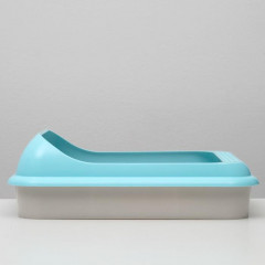 Туалет-лоток для кошек с рамкой «Мур-мяу» - Фото 1