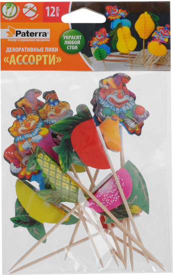 Пики для канапе «Ассорти»