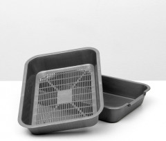 Лоток для кошек с сеткой - Фото 3