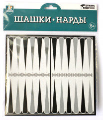 Игра настольная «Шашки-Нарды» - Фото 3