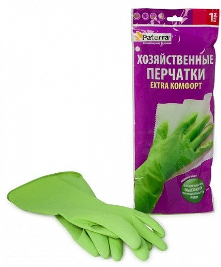 Перчатки резиновые «Extra Комфорт»