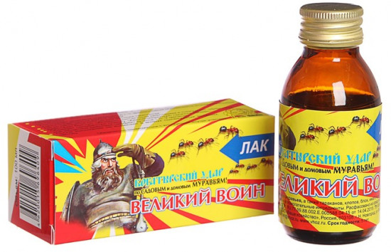 Лак инсектицид от муравьев