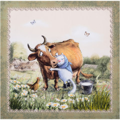 Набор салфеток «Синие коты. Про любовь» - Фото 1