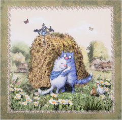 Набор салфеток «Синие коты. Про любовь» - Фото 2