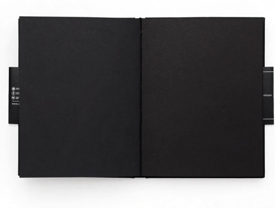 Скетчбук для графики «Total Black»