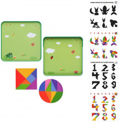 Магнитная игра «Танграм» - Фото 2