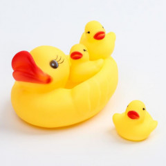 Набор игрушек для купания «Уточки» - Фото 1