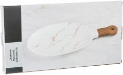 Блюдо для сервировки «Золотой мрамор» - Фото 2