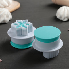 Набор плунжеров кондитерских «Листья» - Фото 2