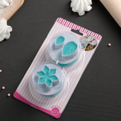 Набор плунжеров кондитерских «Листья» - Фото 3