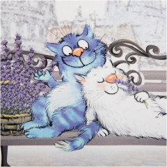 Фартук «Синие коты. Париж» - Фото 2