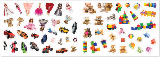 111 наклеек «Магазин»