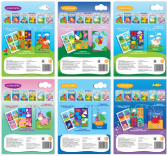 Набор аппликаций с наклейками - Фото 3