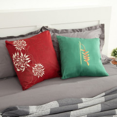 Наволочка декоративная «Цветы» - Фото 3