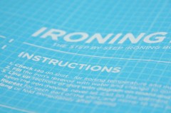 Чехол для гладильной доски с разметкой «Ironing Man», средний - Фото 1