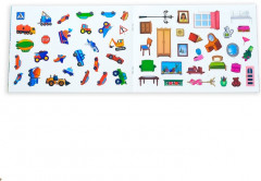 100 наклеек. Мой город и дом - Фото 1