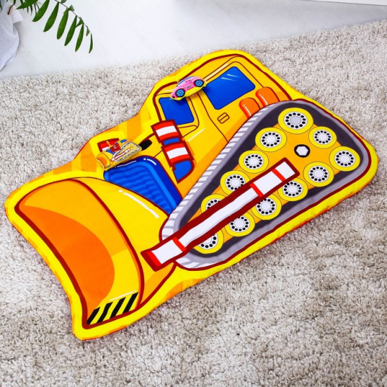 Коврик игровой с игрушками «Маленький строитель»