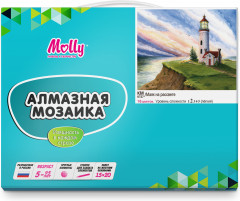 Мозаика алмазная «Маяк на рассвете» - Фото 3