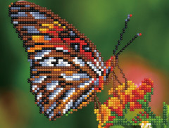 Мозаика алмазная «Яркая бабочка» - Фото 1