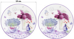 Набор десертных тарелок «Лаванда» - Фото 1