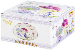 Блюдо для блинов «Лаванда» - Фото 3