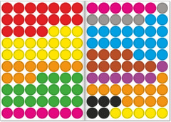 Весёлые кружочки. Считаем и наклеиваем - Фото 2