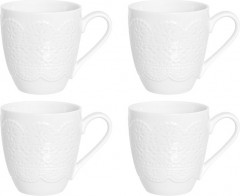 Набор кружек на подставке с ручкой «Кружево» - Фото 1