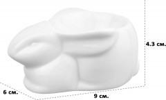 Подставка под яйцо «Зайчик» - Фото 5