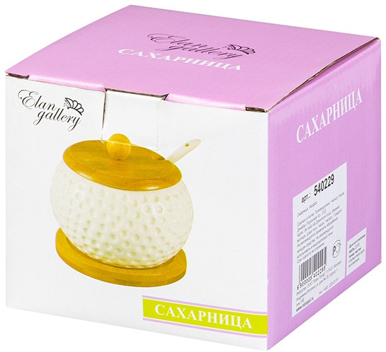 Сахарница с ложкой «Сфера»