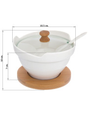 Блюдо на подставке «Снежная королева» - Фото 1