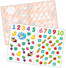 Наклейки многоразовые «Цифры» - Фото 1