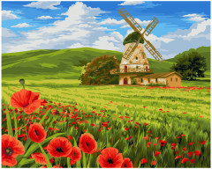 Картина по номерам «Поля Швейцарии» - Фото 1