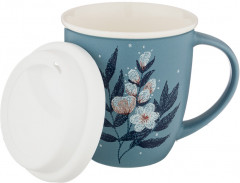 Кружка с крышкой «Кофемания» - Фото 1