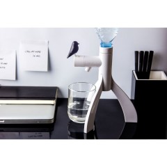Диспенсер для воды настольный «Thirsty Bird», белый - Фото 1