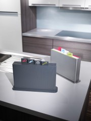 Набор разделочных досок «Index Advance» (4 шт), серый - Фото 1