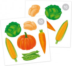 Карточки развивающие «Овощи и фрукты» - Фото 1