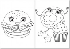 Раскраска «Озорные сладости» - Фото 1